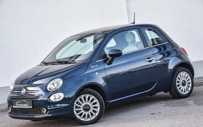 Fiat 500 cena 54858 przebieg: 16000, rok produkcji 2022 z Świebodzice małe 781